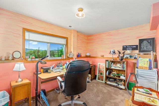 23823 E Garland Ave, Otis Orchards, WA 99027 - home office featuring carpet flooring