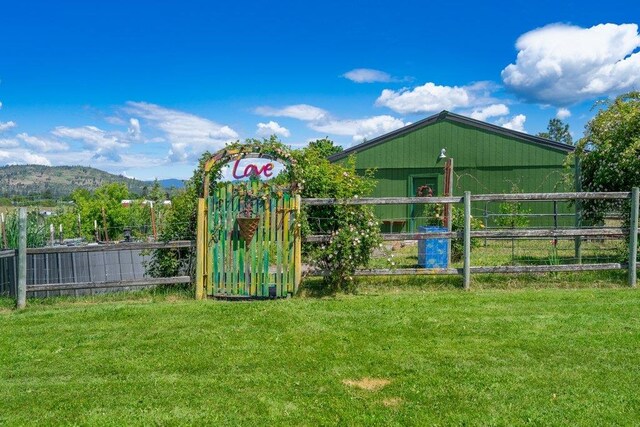 23823 E Garland Ave, Otis Orchards, WA 99027 - view of playground with a mountain view