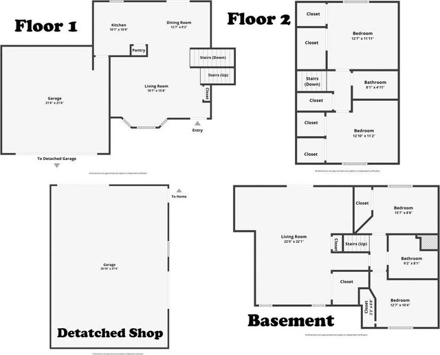 23823 E Garland Ave, Otis Orchards, WA 99027 - floor plan / room layout