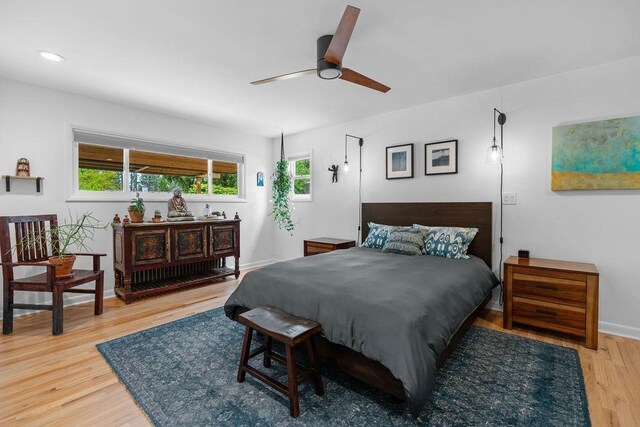 4318 S Magnolia St, Spokane, WA 99203 - bedroom with light wood-style floors and baseboards
