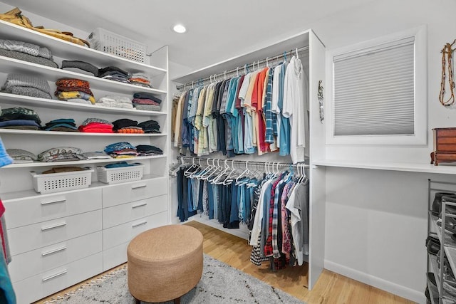 4318 S Magnolia St, Spokane, WA 99203 - walk in closet featuring wood finished floors