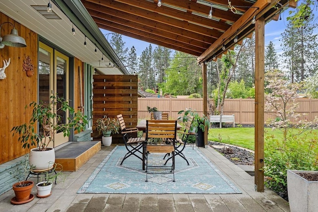 4318 S Magnolia St, Spokane, WA 99203 - view of patio / terrace with outdoor dining space