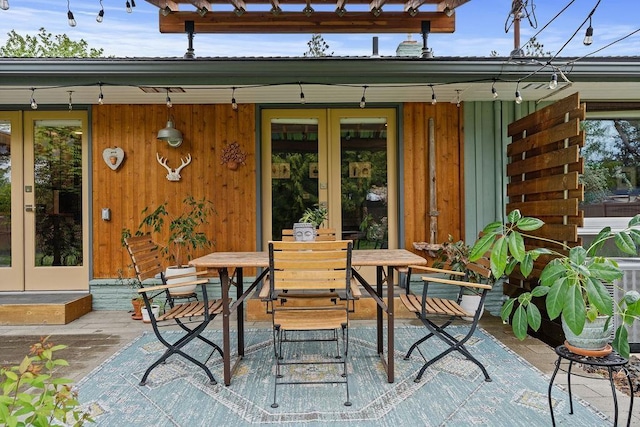 4318 S Magnolia St, Spokane, WA 99203 - view of patio / terrace featuring french doors