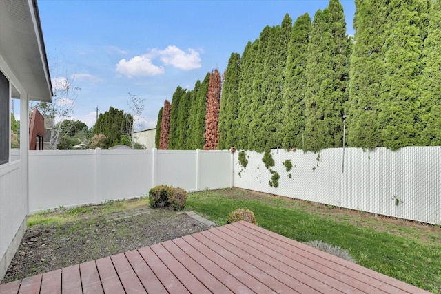 415 S Mckee St, Spokane Valley, WA 99016 - wooden deck featuring a fenced backyard