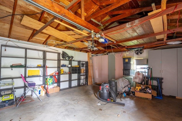3225 E 16th Ave, Spokane, WA 99223 - garage featuring a garage door opener