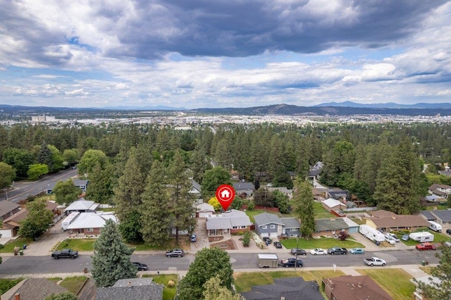 3225 E 16th Ave, Spokane, WA 99223 - view of property location with nearby suburban area and a mountain backdrop