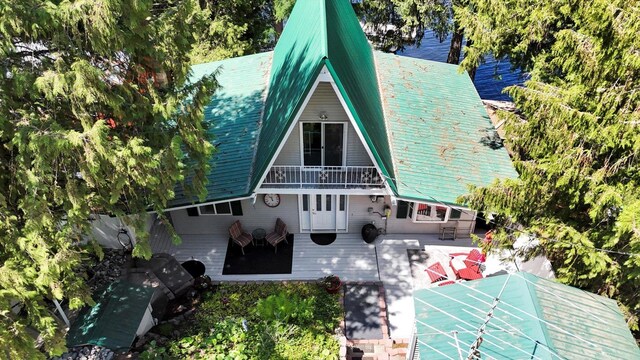 491 Eastshore Rd, Newport, WA 99156 - view of front of house featuring a patio