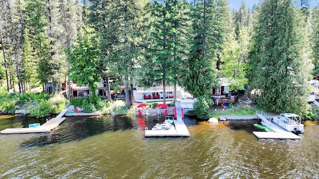 491 Eastshore Rd, Newport, WA 99156 - dock area featuring a water view
