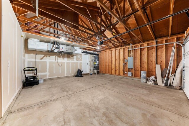 3105 N Rio Grande Rd, Spokane Valley, WA 99027 - garage featuring electric panel and a garage door opener