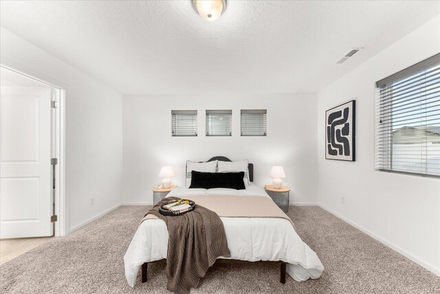 3105 N Rio Grande Rd, Spokane Valley, WA 99027 - bedroom with carpet flooring, baseboards, and a textured ceiling