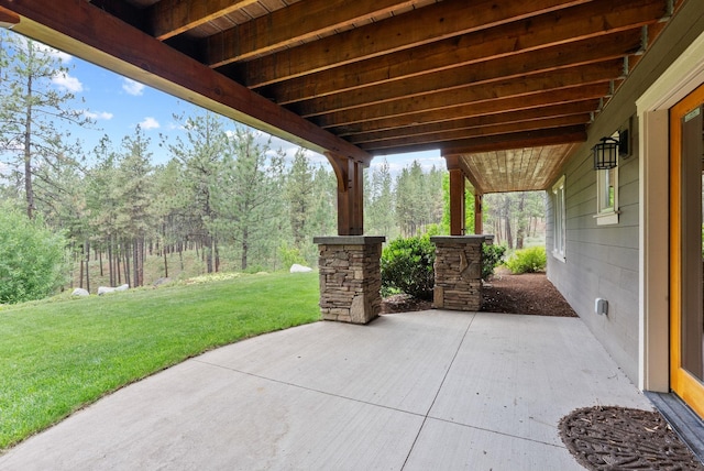 1122 E Hangman Ln, Spokane, WA 99224 - view of patio / terrace