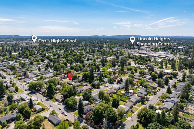 3507 E 28th Ave, Spokane, WA 99223 - drone / aerial view