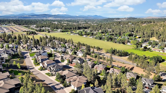 4523 S Henrys Fork Ln, Spokane, WA 99206 - aerial overview of property's location featuring mountains and nearby suburban area