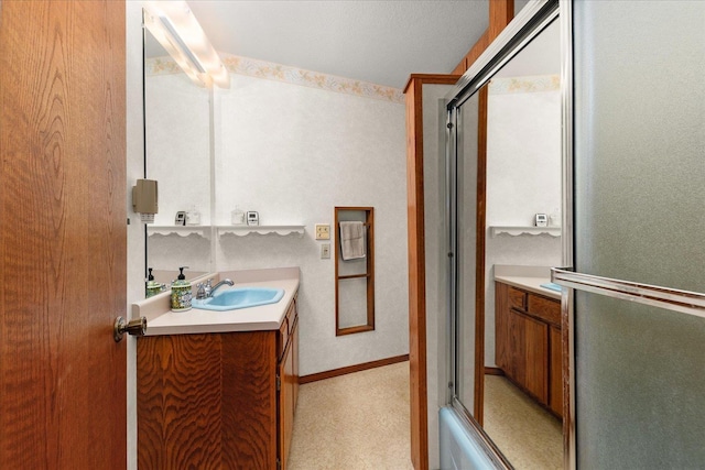 1470 State Route 174th Rte, Grand Coulee, WA 99133 - bathroom featuring vanity and a shower with shower door