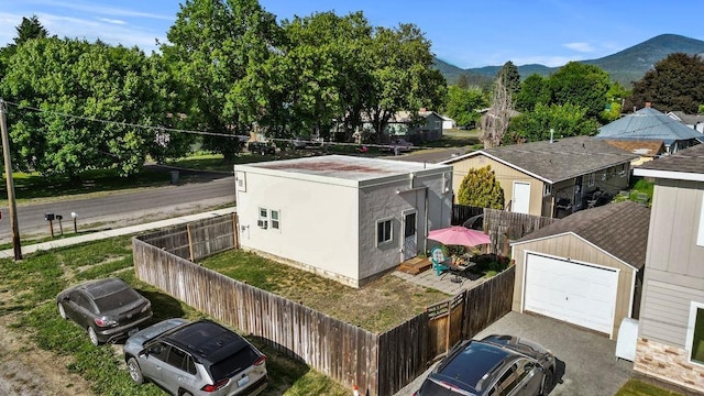 101 S W St, Chewelah, WA 99109 - aerial view of a mountain backdrop