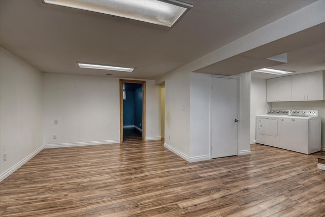 2729 W Broad Ave, Spokane, WA 99205 - finished basement with washing machine and dryer, wood finished floors, and baseboards