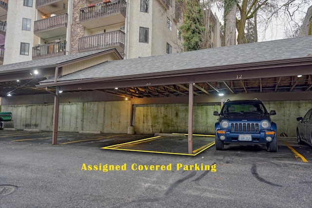 707 W 6th Ave # 33, Spokane, WA 99204 - view of covered parking lot