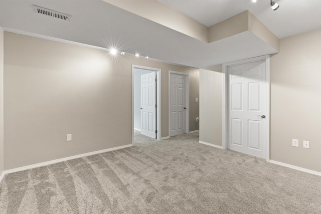 1212 S Drummond Rd, Greenacres, WA 99016 - below grade area featuring carpet flooring and baseboards