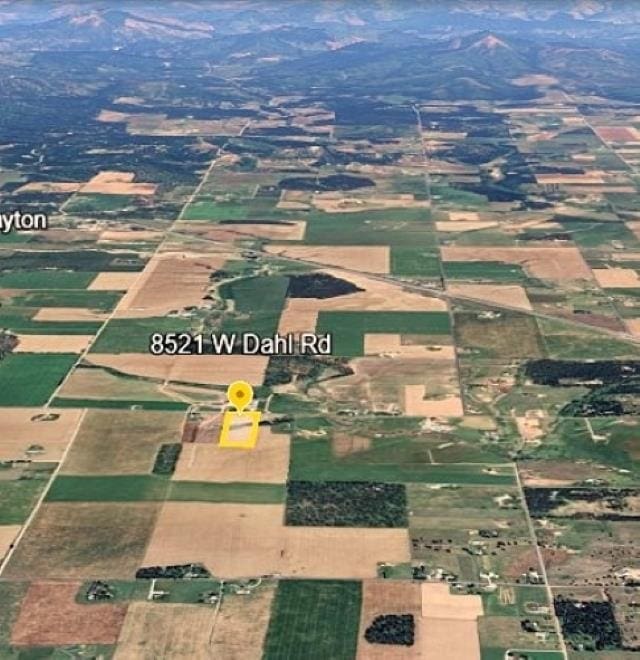 8521 W Dahl Rd, Deer Park, WA 99006 - aerial overview of property's location
