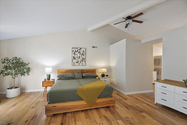 21123 S Cheney Spangle Rd, Cheney, WA 99004 - bedroom featuring light wood-style floors, baseboards, and a ceiling fan