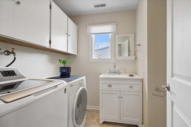 21123 S Cheney Spangle Rd, Cheney, WA 99004 - laundry area with washer and dryer, cabinet space, and baseboards