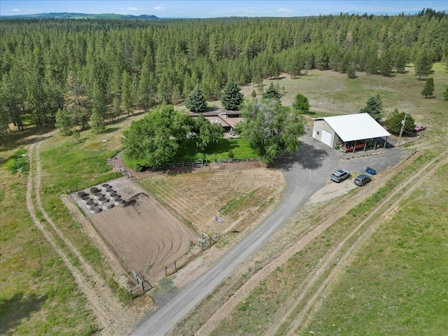 21123 S Cheney Spangle Rd, Cheney, WA 99004 - view from above of property featuring a forest