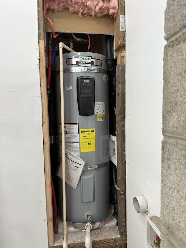 30710 N Newport Hwy, Chattaroy, WA 99003 - utility room with electric water heater