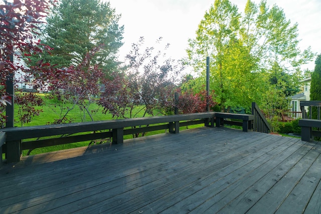 6706 S Moran View St, Spokane, WA 99224 - view of wooden terrace