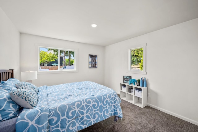 2603 E Wellesley Ave, Spokane, WA 99217 - bedroom with carpet, baseboards, and recessed lighting