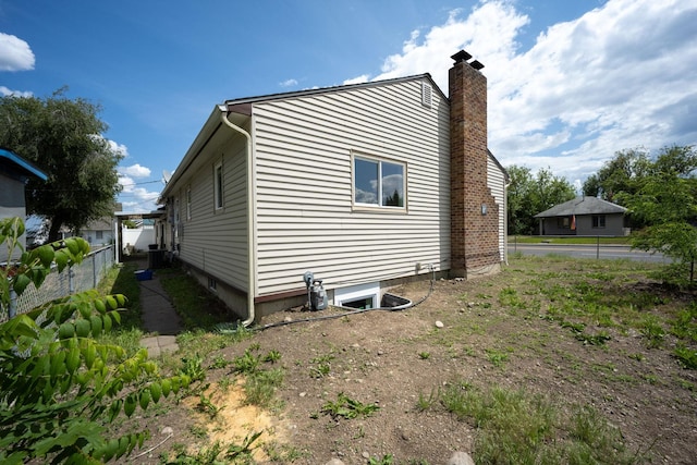 2603 E Wellesley Ave, Spokane, WA 99217 - view of side of home featuring a chimney