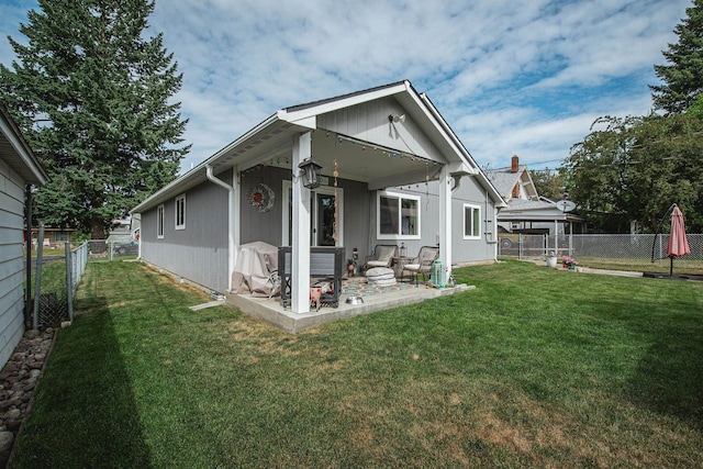 3414 N Lee St, Spokane, WA 99207 - back of house with a patio area