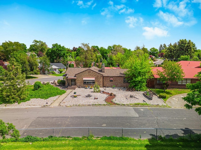 3342 W Riverview Dr, Spokane, WA 99205 - aerial view of property and surrounding area featuring a tree filled landscape