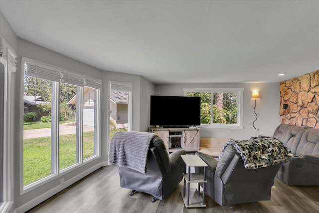 8428 N Susan Ct, Spokane, WA 99208 - living room with healthy amount of natural light and wood finished floors