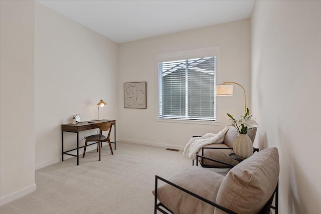 4756 W Lex Ave, Spokane, WA 99208 - sitting room featuring carpet flooring and baseboards