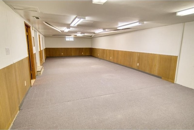 5516 N Fleming St, Spokane, WA 99205 - spare room featuring wood walls and a wainscoted wall