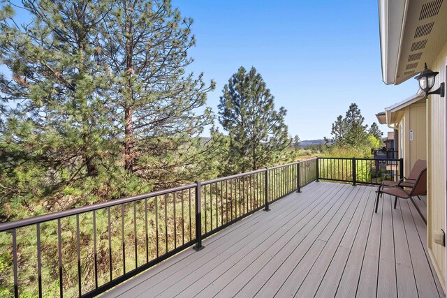 1811 S Canyon Woods Ln, Spokane, WA 99224 - view of wooden deck
