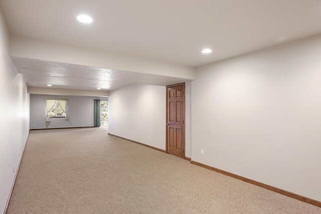 1811 S Canyon Woods Ln, Spokane, WA 99224 - empty room featuring recessed lighting, carpet floors, and baseboards