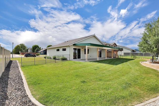 1002 N Oasis Ave, Deer Park, WA 99006 - back of property with a patio