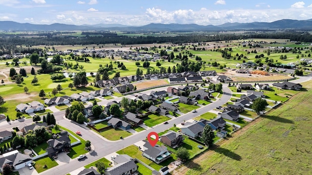 1002 N Oasis Ave, Deer Park, WA 99006 - drone / aerial view of a mountain backdrop