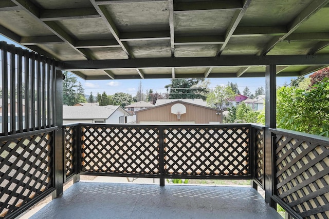 3424 E 32nd Ave, Spokane, WA 99223 - wooden deck featuring a residential view