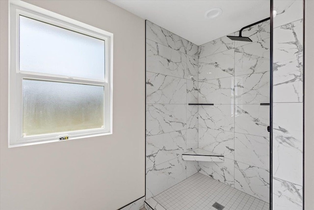 12510 N Craig Rd, Nine Mile Falls, WA 99026 - bathroom with a marble finish shower