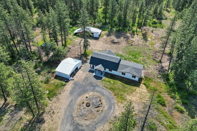 12510 N Craig Rd, Nine Mile Falls, WA 99026 - aerial view of property and surrounding area
