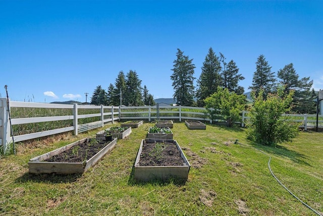 611 E Mill St, Latah, WA 99018 - view of yard with a vegetable garden