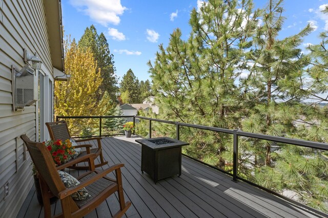 526 W Willapa Ct, Spokane, WA 99224 - view of wooden deck