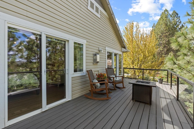 526 W Willapa Ct, Spokane, WA 99224 - view of wooden terrace