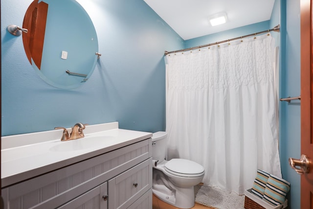 13906 E 39th Ln, Veradale, WA 99037 - full bathroom featuring toilet, vanity, and curtained shower