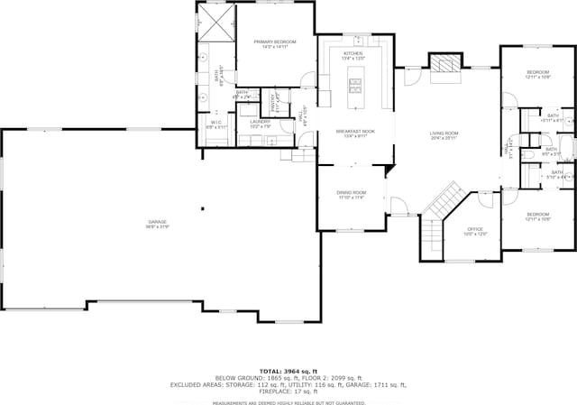 13906 E 39th Ln, Veradale, WA 99037 - room layout