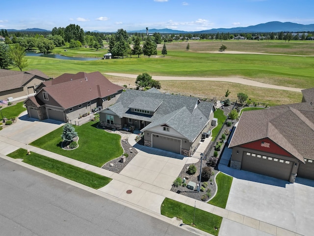 1002 N High Desert Dr, Deer Park, WA 99006 - view of subject property with a local golf course and a water and mountain view