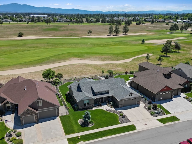1002 N High Desert Dr, Deer Park, WA 99006 - bird's eye view of a mountainous background and a golf course