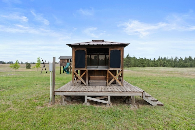 609 E Wild Rose Rd, Colbert, WA 99005 - view of outdoor structure featuring a playground